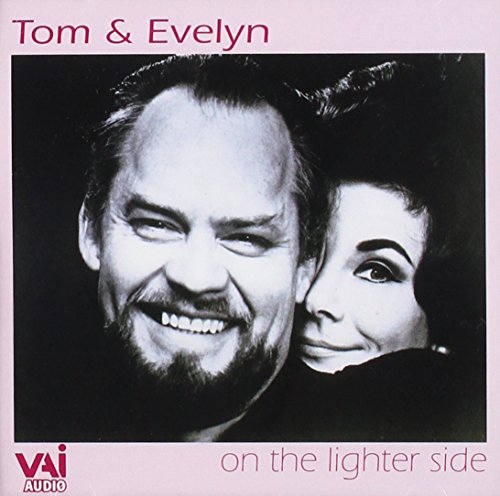 Black and white portrait of Tom Lear and Evelyn Stewart, CD cover.