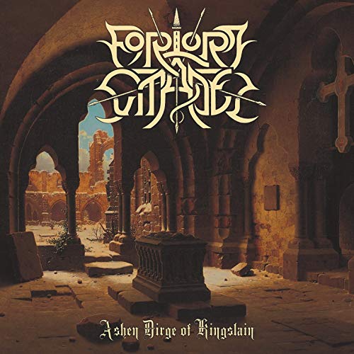CD cover art: ruined citadel arches framing a distant, crumbling city.