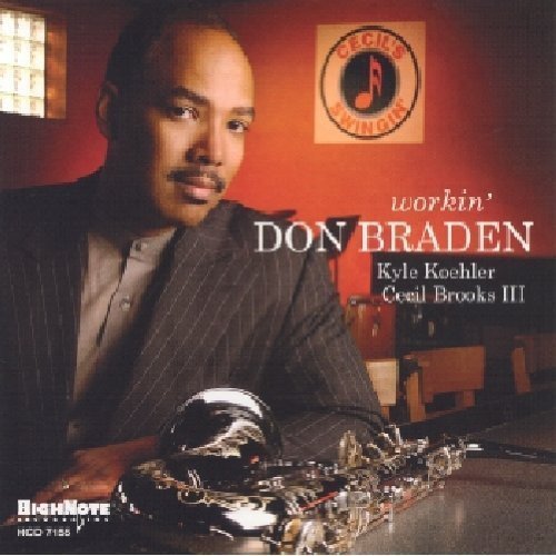 CD cover featuring jazz musician Don Braden with saxophone imagery.