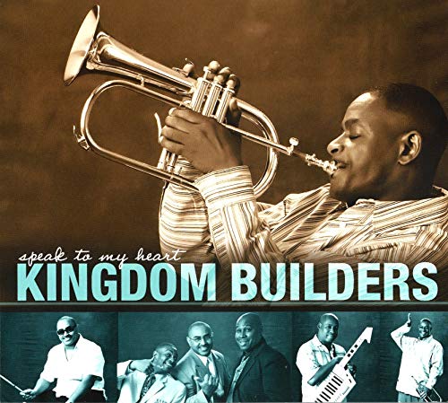 CD cover featuring a Black man playing a trumpet, with band photos below.