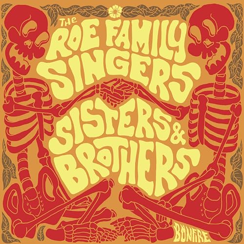 CD cover for The Roe Family Singers, featuring skeletal imagery.