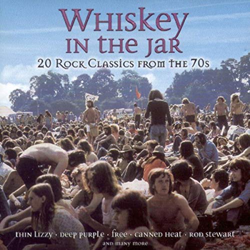 CD cover for “Whisky In The Jar” featuring a 1970s festival crowd.