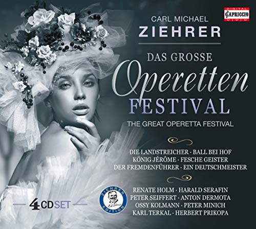 CD cover for "The Great Operetta Festival" featuring a woman in costume.