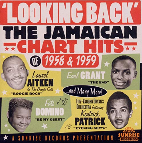 CD cover for “Looking Back,” Jamaican chart hits from 1958 & 1959.