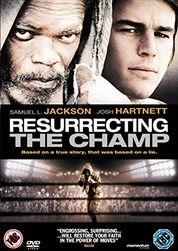 “Resurrecting the Champ” DVD cover featuring Samuel L. Jackson and Josh Hartnett.