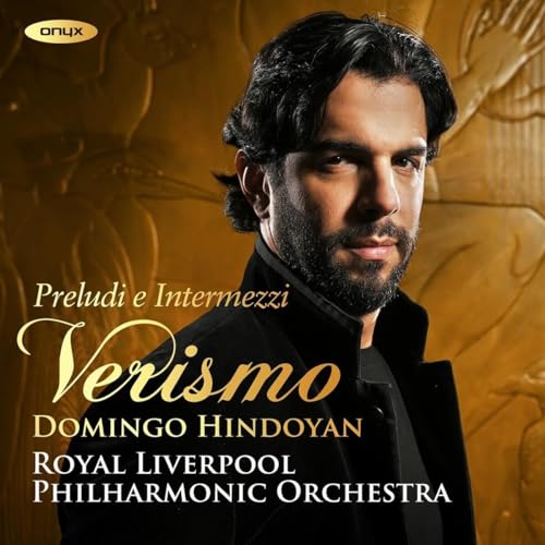CD cover featuring a portrait of Domingo Hindoyan and orchestral text.
