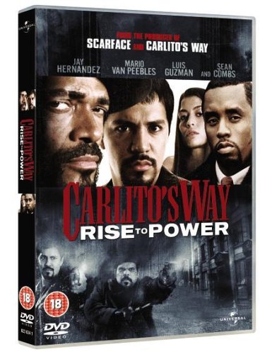 DVD cover for "Carlito's Way: Rise To Power" featuring Al Pacino.
