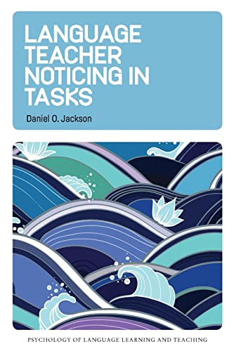 Book cover: "Language Teacher Noticing in Tasks" with abstract wave design.