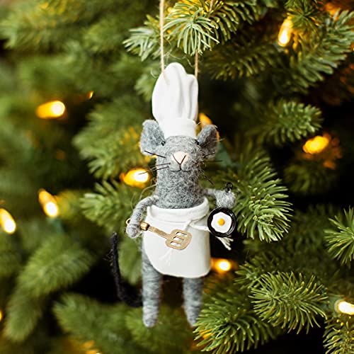 Mouse Chef Felt Decoration