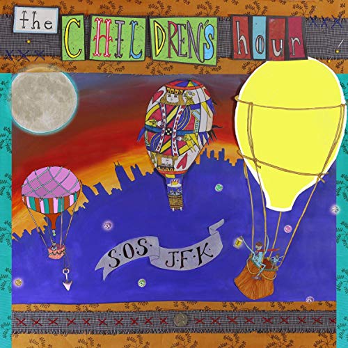 CD cover: colorful hot air balloons over a city skyline at night.