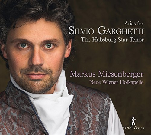 CD cover featuring portrait of tenor Silvio Garghetti in historical attire.