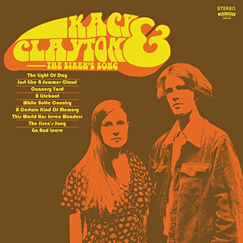 Album cover for Kacy & Clayton’s “The Siren’s Song” featuring two people.