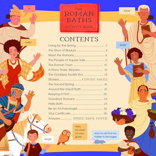 The Roman Baths : Activity Book