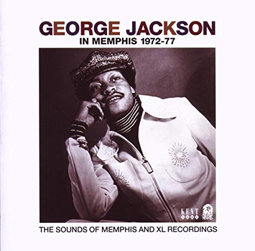 CD cover: George Jackson in Memphis 1972-77, portrait of a man in a hat.