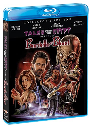 Blu-ray cover for horror film "Tales From The Crypt Presents Bordello of Blood.