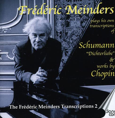 CD cover featuring pianist Frédéric Meinders and a grand piano.