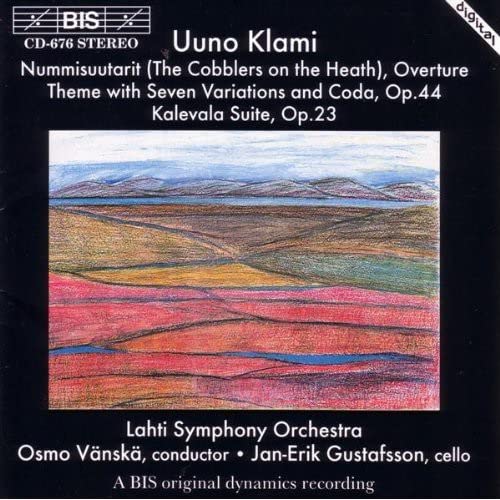 CD cover featuring an abstract landscape painting in warm earth tones.