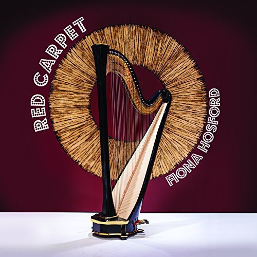 CD cover featuring a harp against a red and gold circular design.