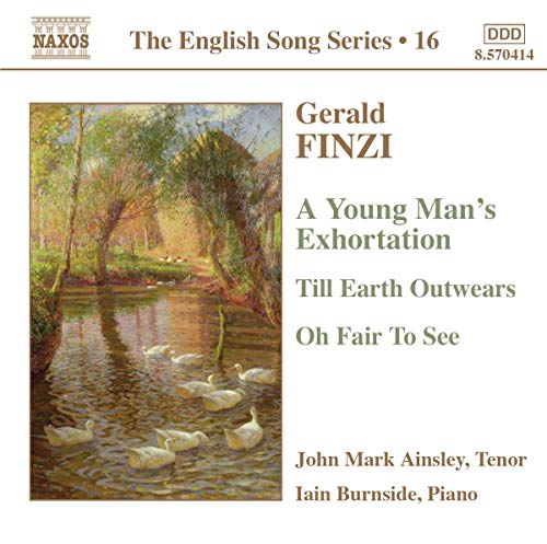 CD cover with a painting of ducks on a riverbank.