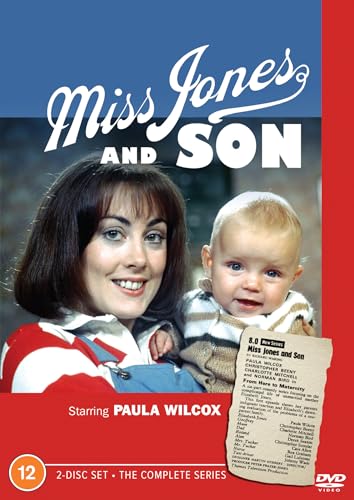 DVD cover for “Miss Jones and Son” featuring Paula Wilcox and a baby.