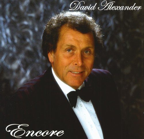 CD cover for David Alexander’s “Encore” featuring a portrait of the artist.