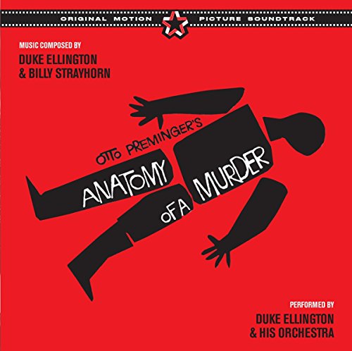 Album cover for Anatomy of a Murder featuring a black silhouette on red background.
