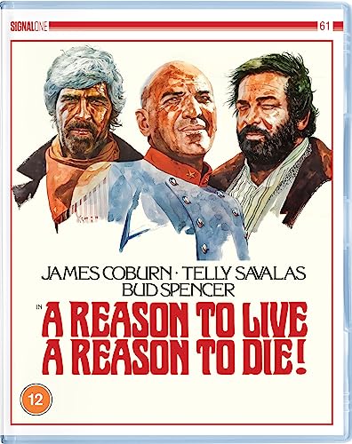 Blu-ray cover featuring painted portraits of three bearded men.