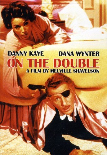 On The Double" DVD cover featuring Danny Kaye and Dana Wynter.