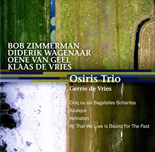 CD cover featuring abstract landscape and composer names in white text.