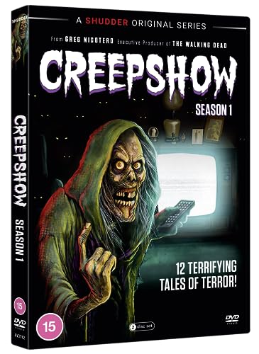 Creepshow" Season 1 DVD cover featuring a monstrous hooded figure.