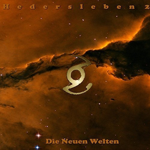 CD cover with nebula image, a swirling “6”, and text “Die Neuen Welten”.