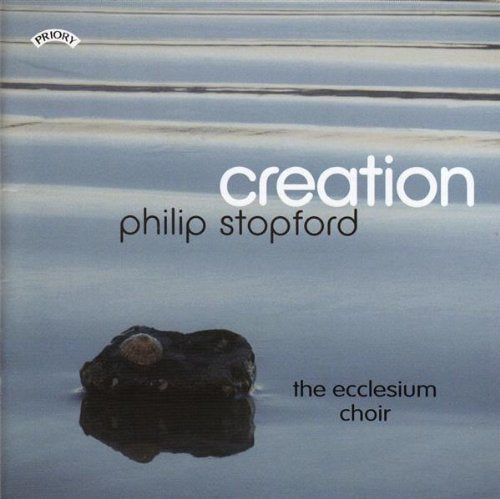 CD cover for "Creation" by Philip Stopford, with rock image.