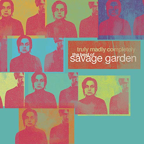 Savage Garden’s “Truly Madly Completely” CD cover with repeated portrait squares.