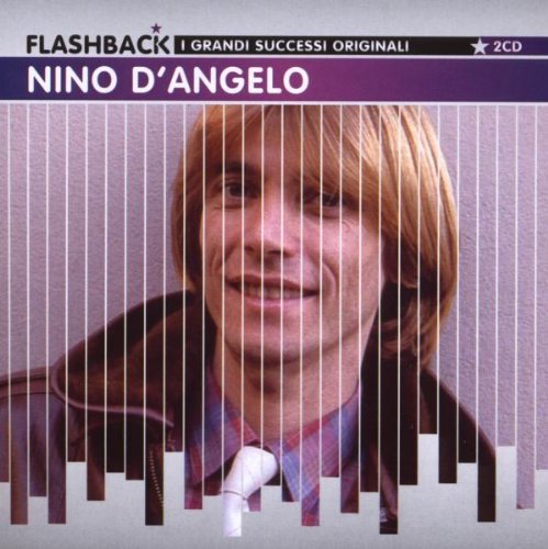 CD cover for Nino D'Angelo’s “Flashback” featuring his portrait.