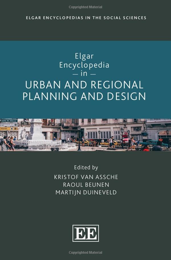 Elgar Encyclopedia in Urban and Regional Planning and Design