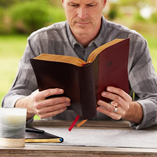 NKJV, Spirit-Filled Life Bible, Third Edition, Leathersoft, Burgundy, Thumb Indexed, Red Letter, Comfort Print : Kingdom Equipping Through the Power of the Word