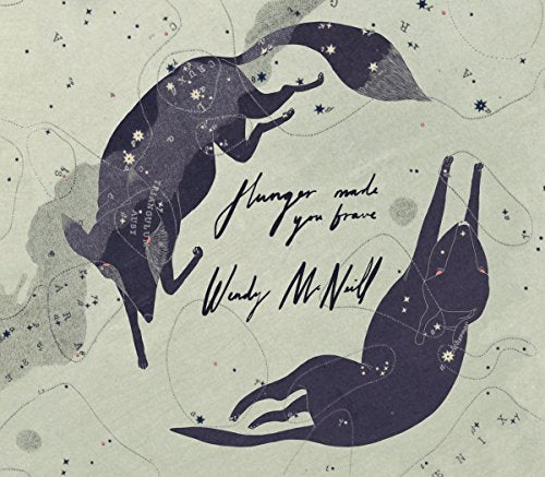 CD cover art: two dark foxes against a star map background.