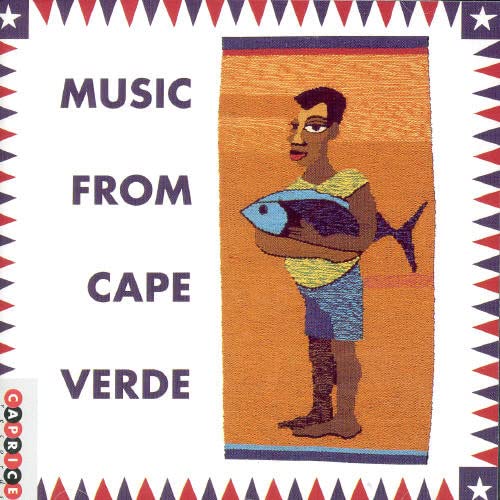 CD cover: “Music from Cape Verde” with illustration of a man and fish.