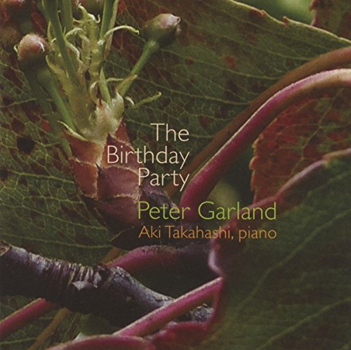 CD cover with close-up of plant life and text: "The Birthday Party".