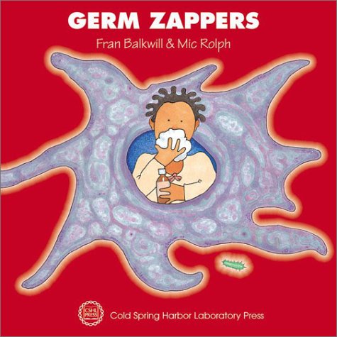 Book cover: cartoon scientist inside a large, amoeba-shaped cell.