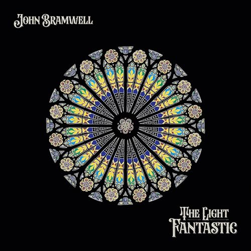 CD cover for John Bramwell’s “The Light Fantastic” featuring a rose window.