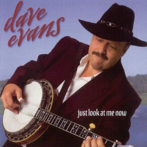 Dave Evans CD cover: man with banjo and cowboy hat.