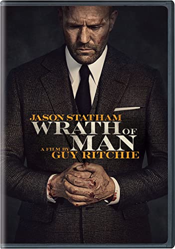 DVD cover featuring Jason Statham in a suit, hands clasped and bloodied.