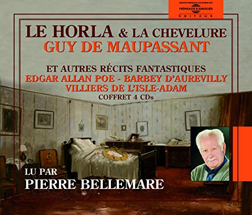 CD cover featuring a bedroom scene and portrait of Pierre Bellemare.