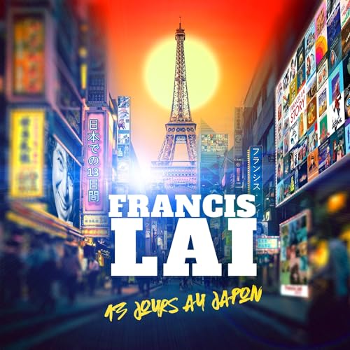 Vinyl album cover for Francis Lai’s “13 Days In Japan” with city imagery.