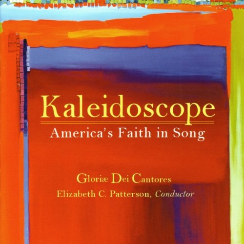 CD cover with colorful abstract paint and the title "Kaleidoscope.