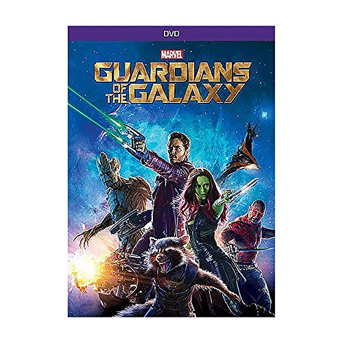 Guardians of the Galaxy DVD cover featuring the main characters.