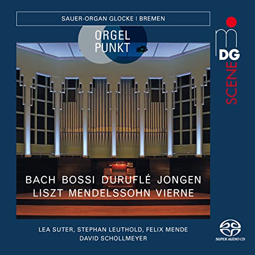CD cover featuring a large pipe organ in a concert hall setting.