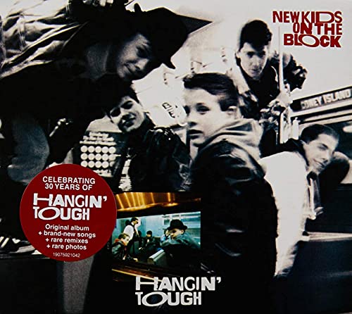 New Kids on the Block “Hangin’ Tough” 30th Anniversary Edition CD cover.