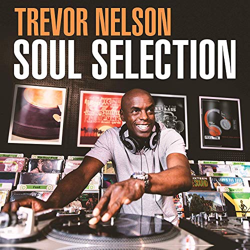 CD cover featuring DJ Trevor Nelson surrounded by vinyl records.
